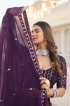 KA 5031 Faux Blooming Sequence Designer Lehenga Choli Wholesale Online 